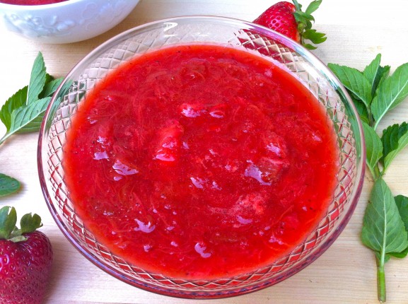 Strawberry Rhubarb Sauce