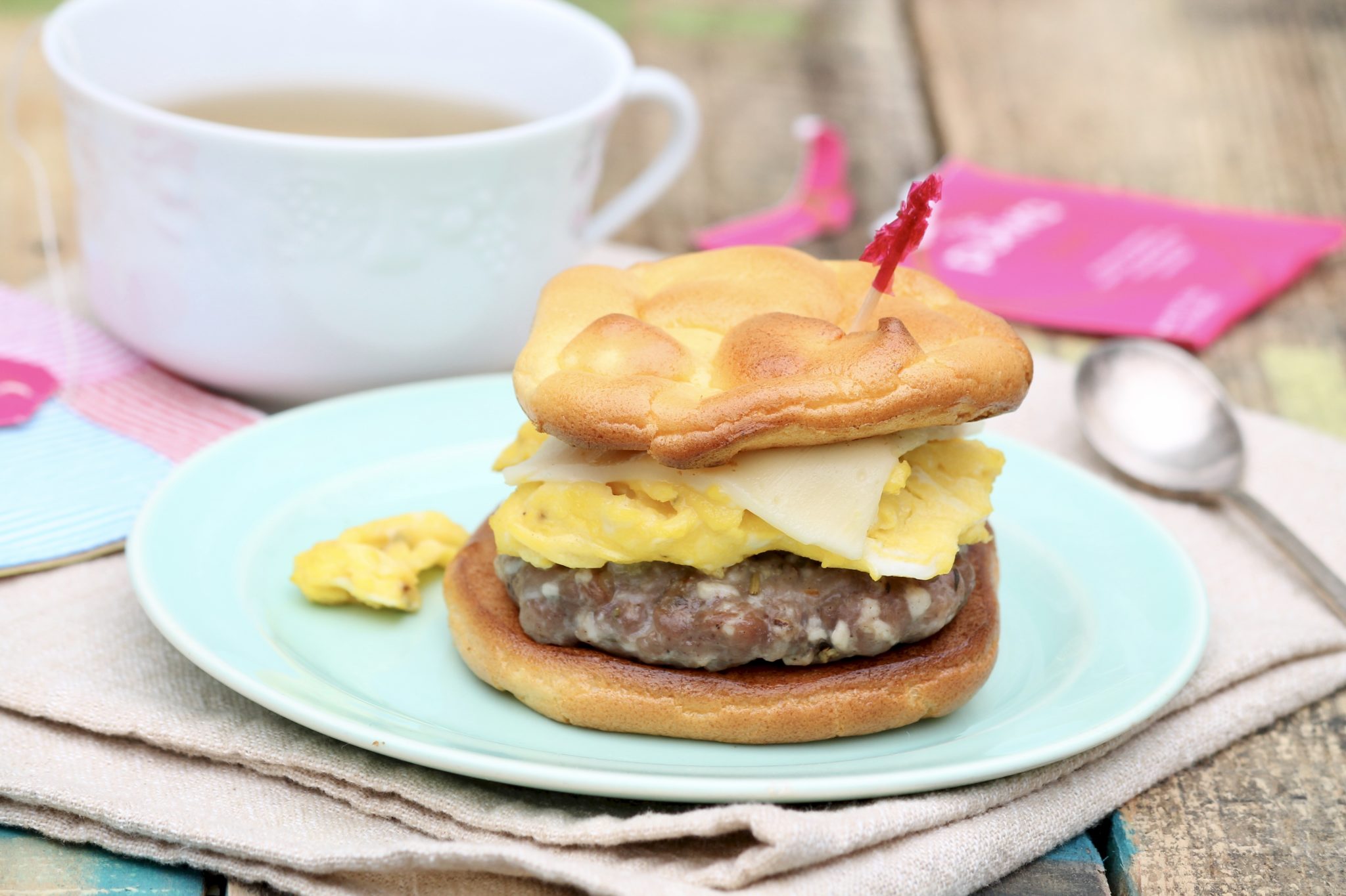 Healthy Egg & Sausage Breakfast Sandwiches – The Fountain Avenue Kitchen