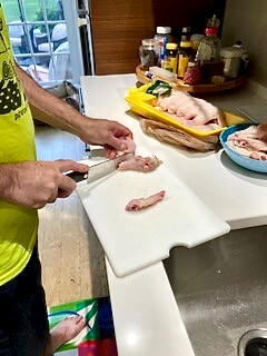 Mouth-watering ribs are easy to make and need not be fried. A quick prep and stint on the grill is all it takes. And because options are always appreciated, Dave offers a choice of flavorings.