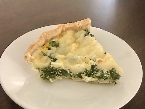 A prepared piecrust meets frozen spinach and a handful of refrigerator staples in this speedy quiche that's brimming with flavor. For an easy dinner that satisfies all year round, pair the quiche with a tossed salad or cup of soup. Makes a lovely brunch, too.