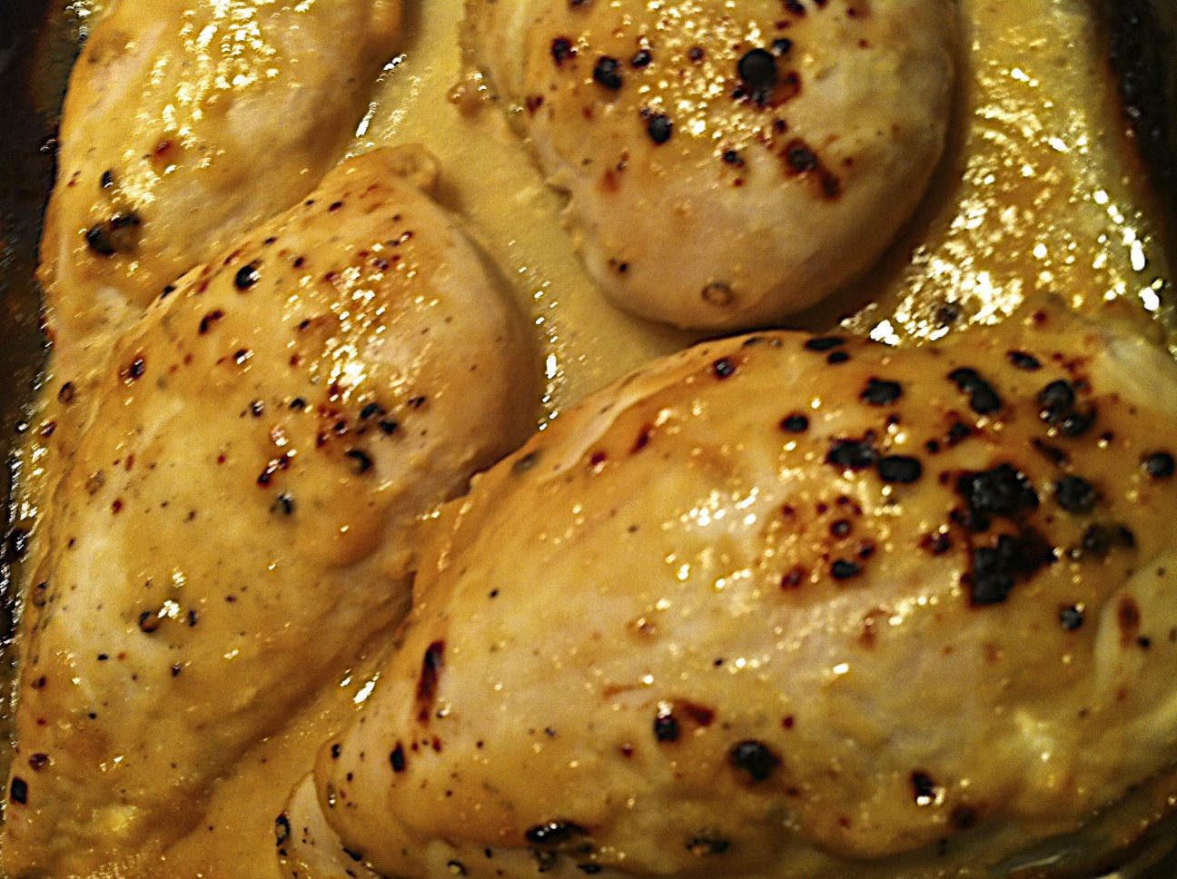 Wicked Good Chicken is like a grownup version of honey mustard chicken, no mayo required. Quick prep with basic ingredients, it's an ideal weeknight meal!
