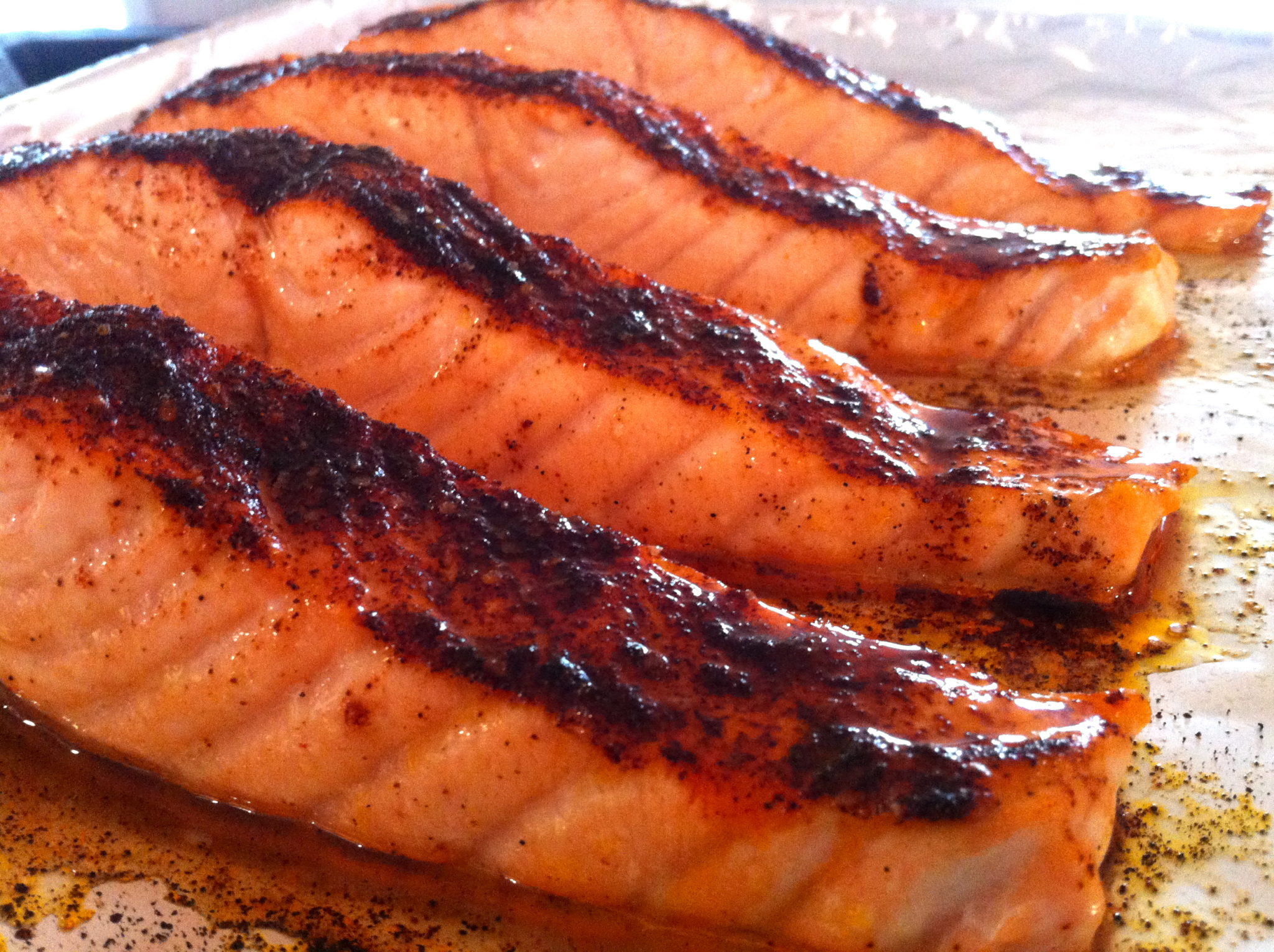 Maple glazed salmon my recipes Maple glazed salmon my recipes