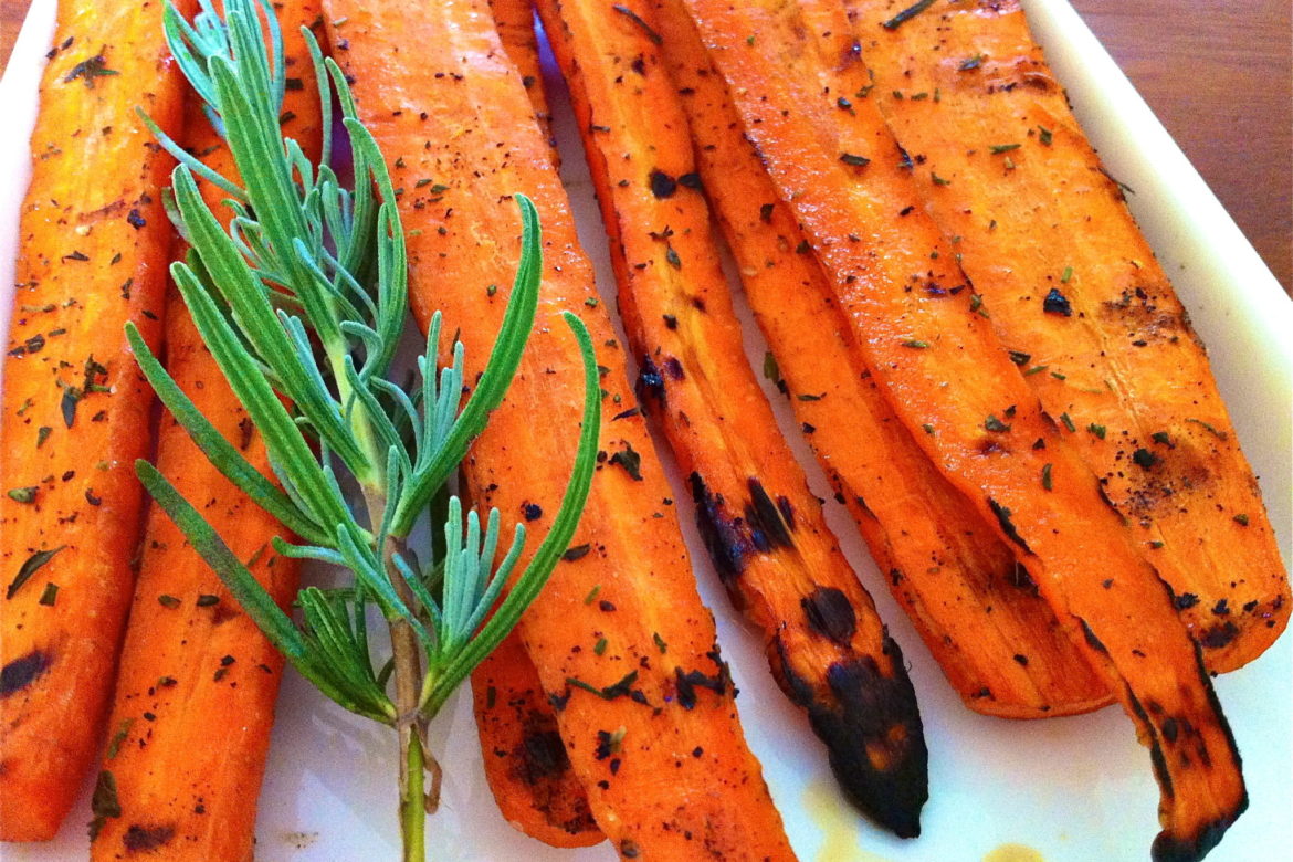 Grilled Balsamic Carrots with Rosemary and Thyme The Fountain Avenue