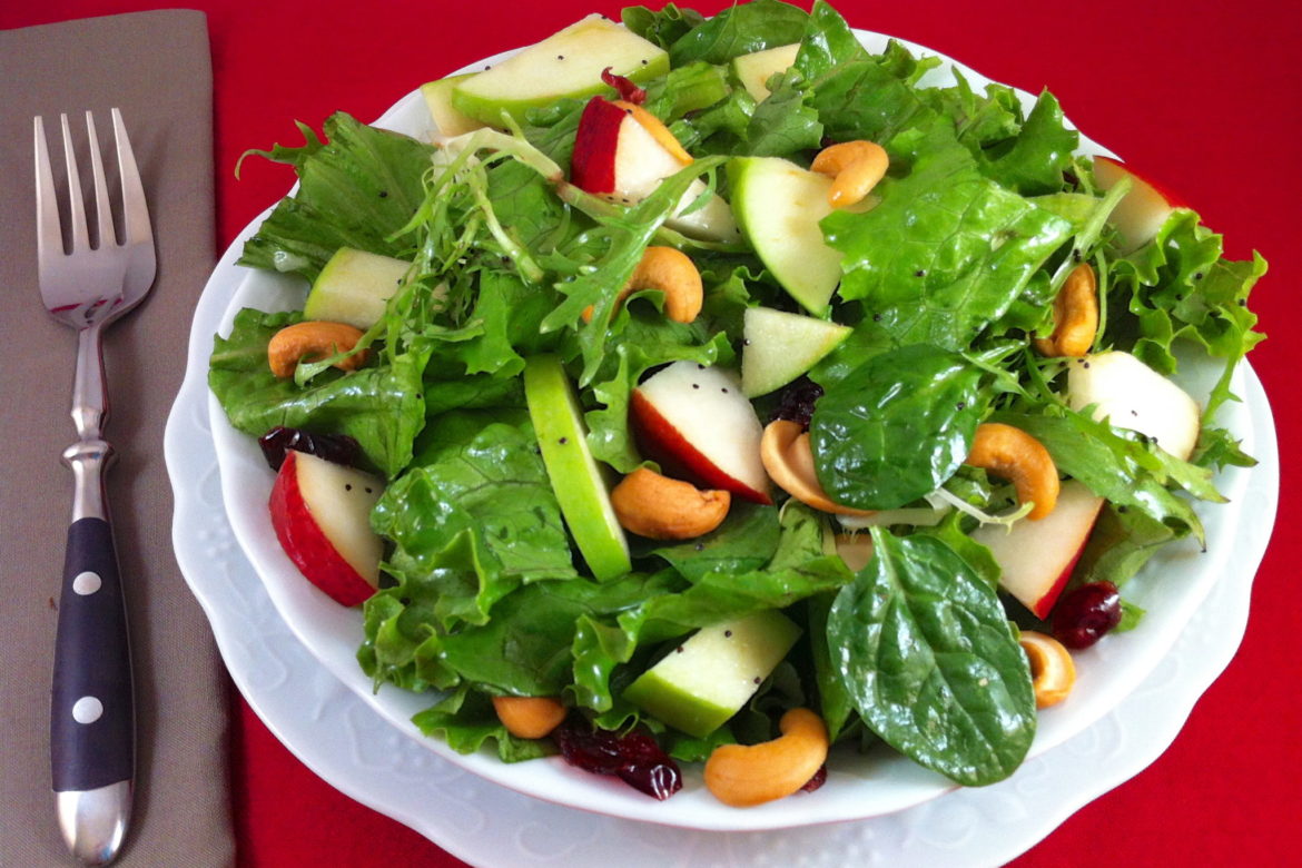 Fall Salad with Lemon Poppy Seed Dressing The Fountain Avenue Kitchen