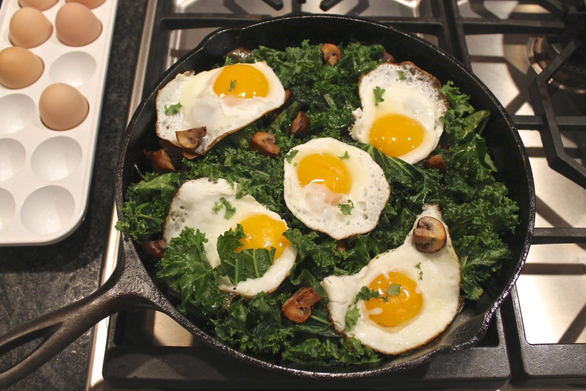 Kale and Eggs The Fountain Avenue Kitchen