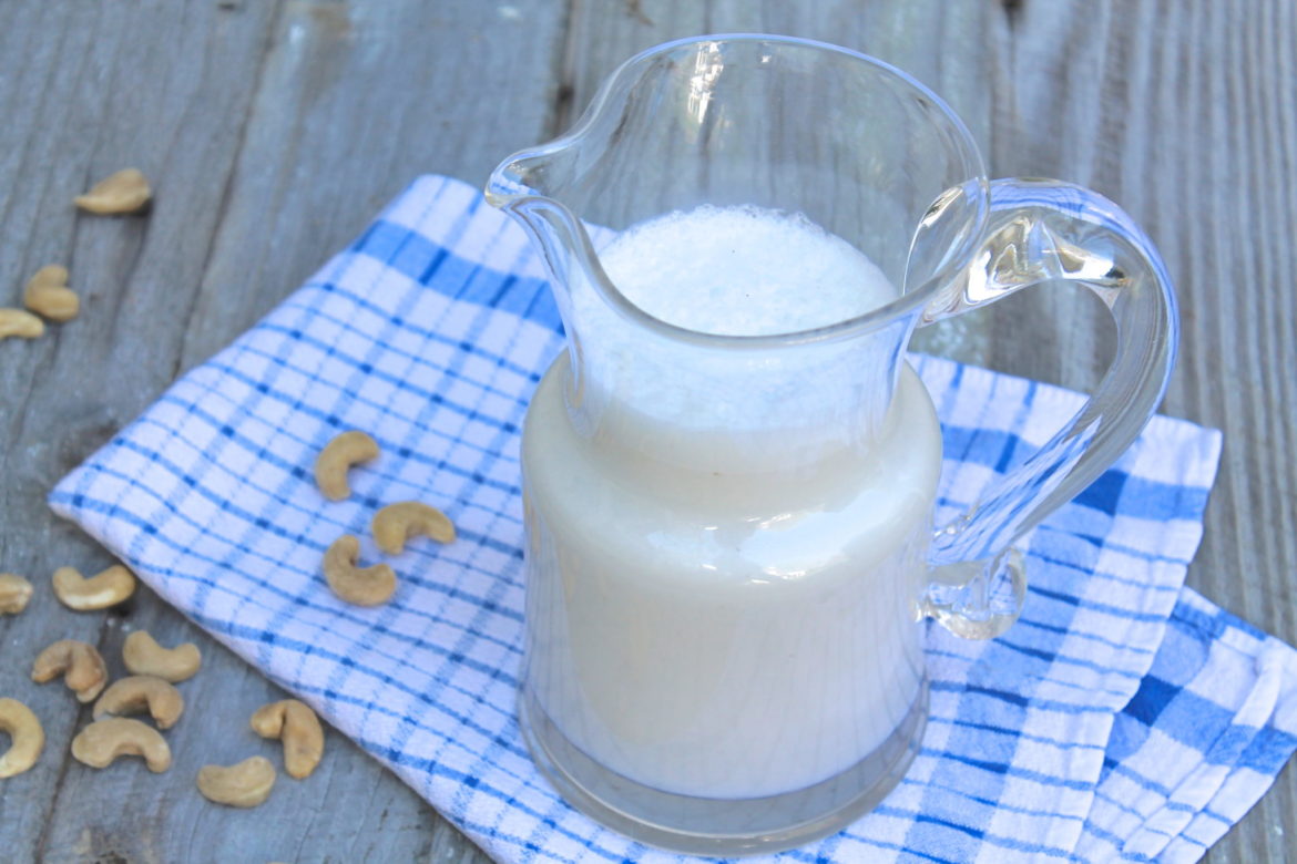Homemade Cashew Milk an easy option to almond or soy milk The