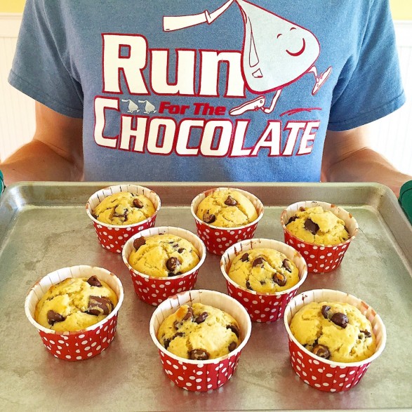 Chocolate Chip Muffins -- so easy and so good!