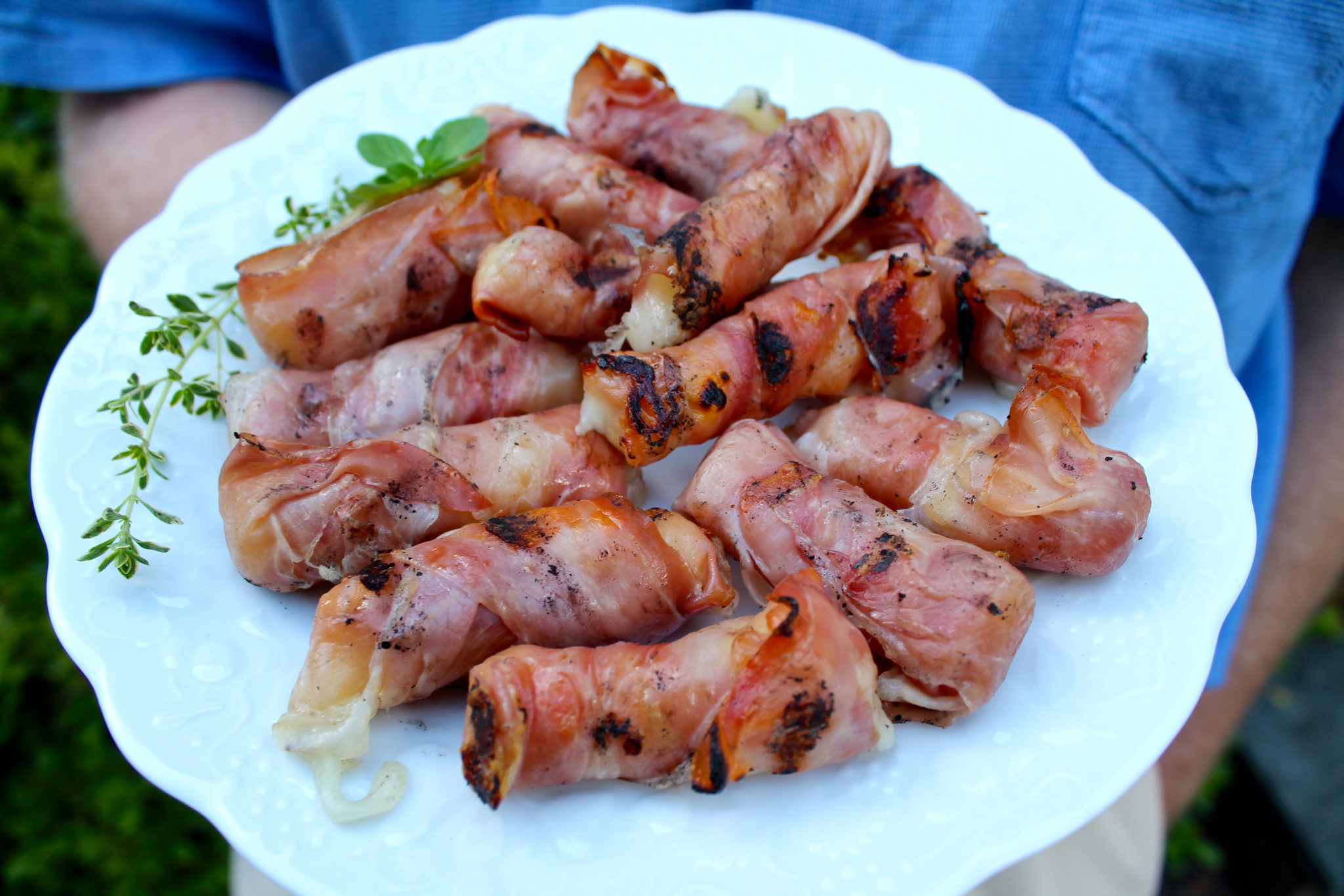 Prosciutto Wrapped Grilled String Cheese The Fountain Avenue Kitchen