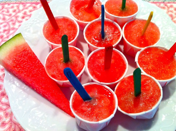 IMG_5911 Two simple ingredients are all that's needed for this fruit-sweetened frozen treat that's guaranteed to refresh all summer long!