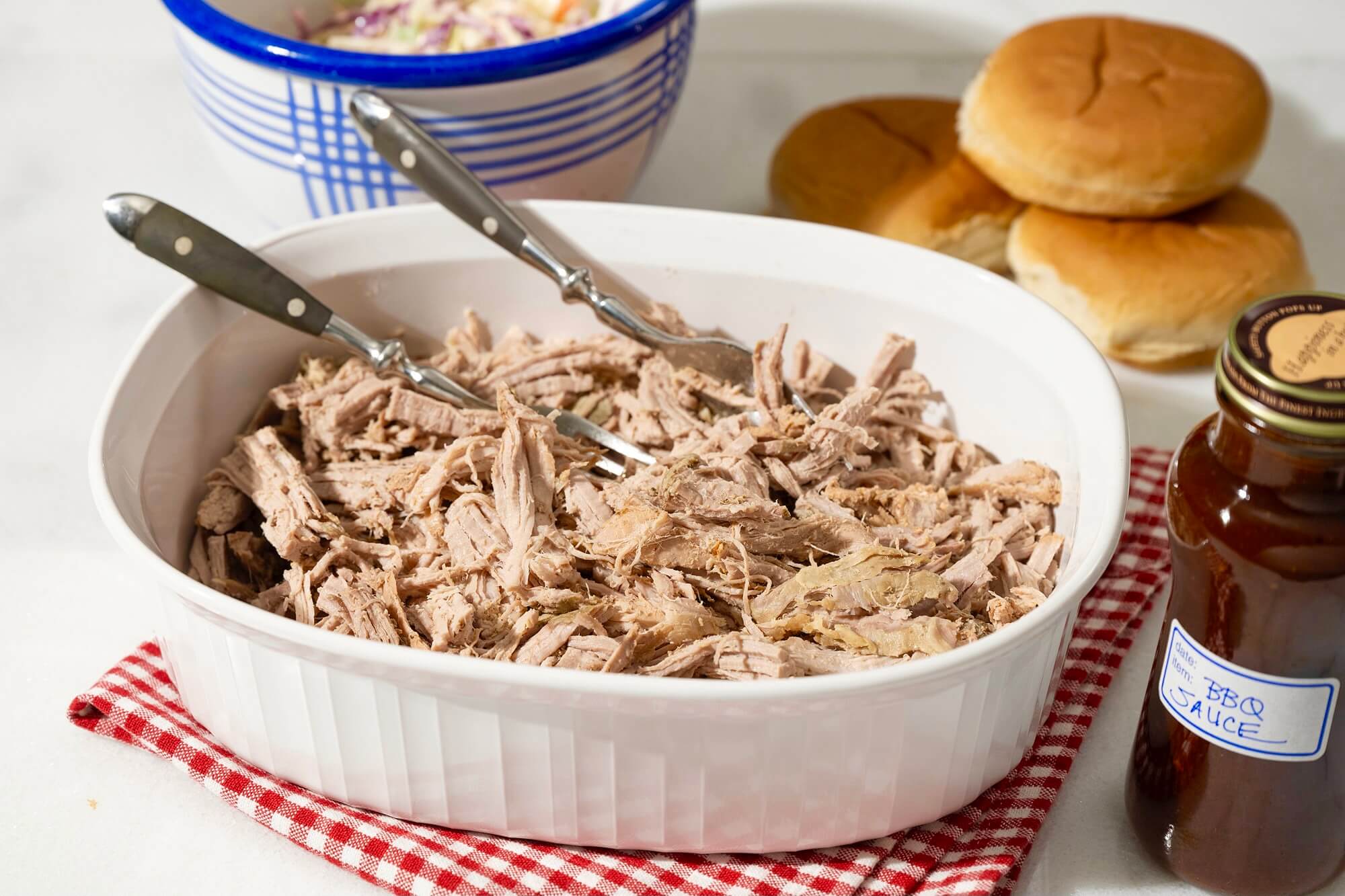 This easy-to-make recipe can be adjusted to any number of diners and offers a leaner spin on what has long been a crowd favorite. With options for homemade or store-bought BBQ sauce!