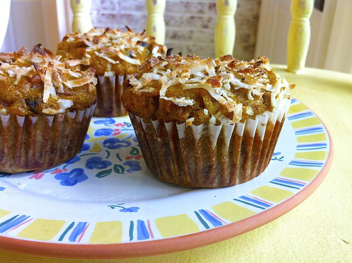 Pumpkin Bran Muffins (with optional 2ingredient frosting) The