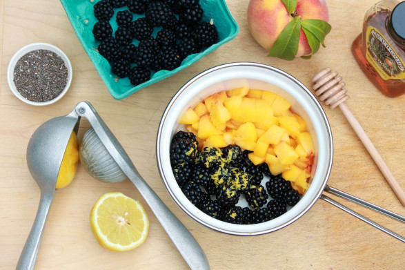 No-Sugar Homemade Jam-choose your favorite flavor (even use frozen fruit) in this easy, small batch recipe