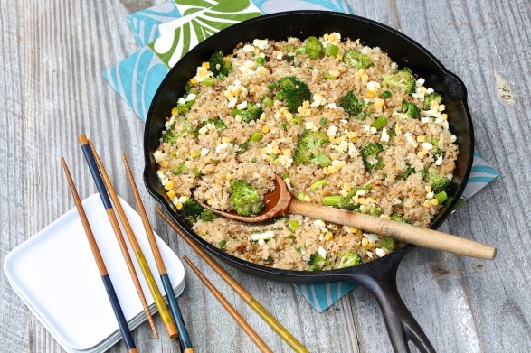 Cauliflower Fried Rice -- an unexpected crowd pleaser every time!