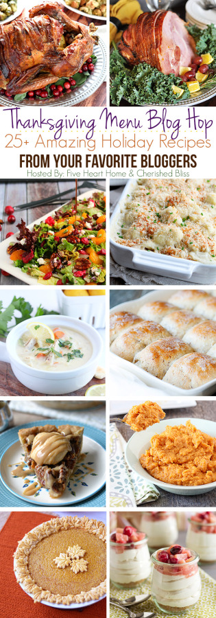Thanksgiving Recipes Blog Hop