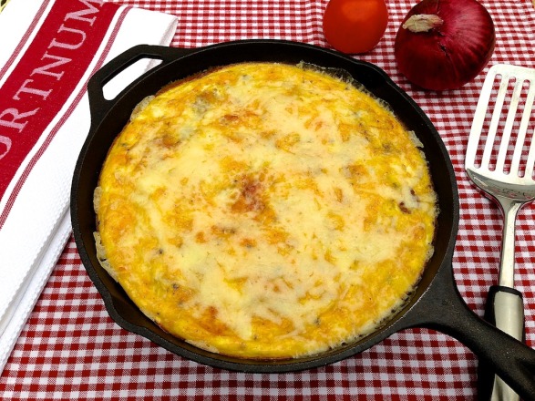 Cheeseburger Frittata 
