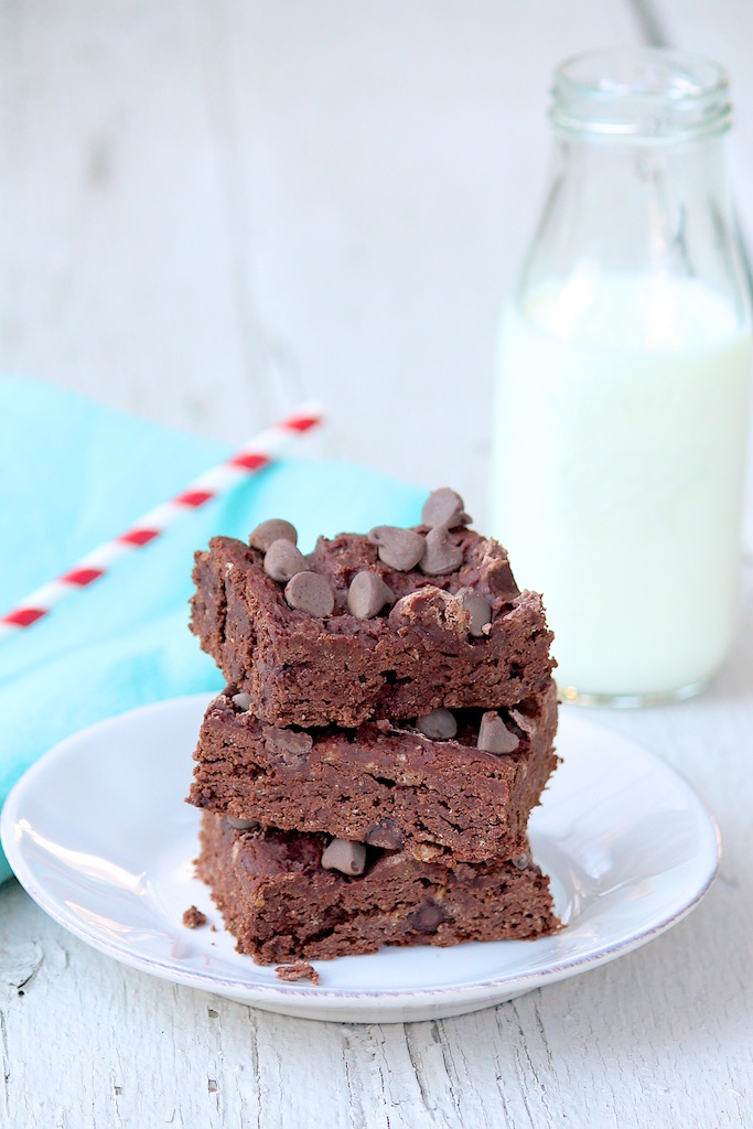 A decadent yet healthy-ish brownie that happens to be egg-free (and gluten-free adaptable)