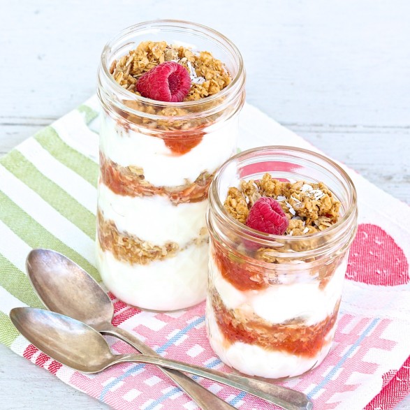Perfect for busy mornings and great as a filling snack, this simple recipe is protein and calcium-rich, fruity and refreshing, and substitutions are easy. Plus it's portable!