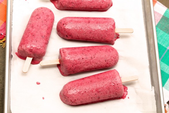 2-Ingredient Fruit and Yogurt Popsicles