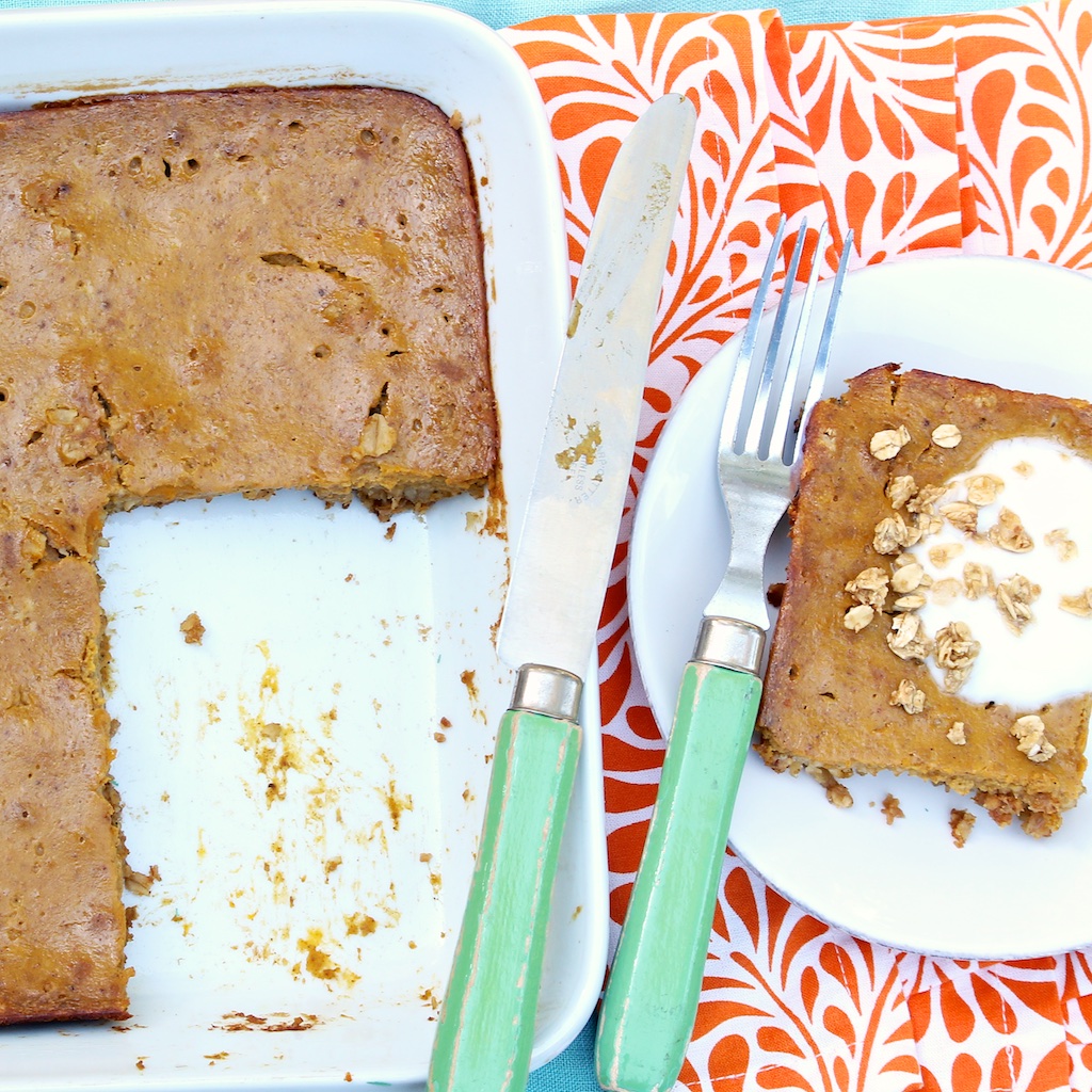 Pumpkin Pie Breakfast Bars
