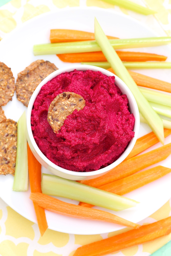 Roasted Beet Hummus The Fountain Avenue Kitchen