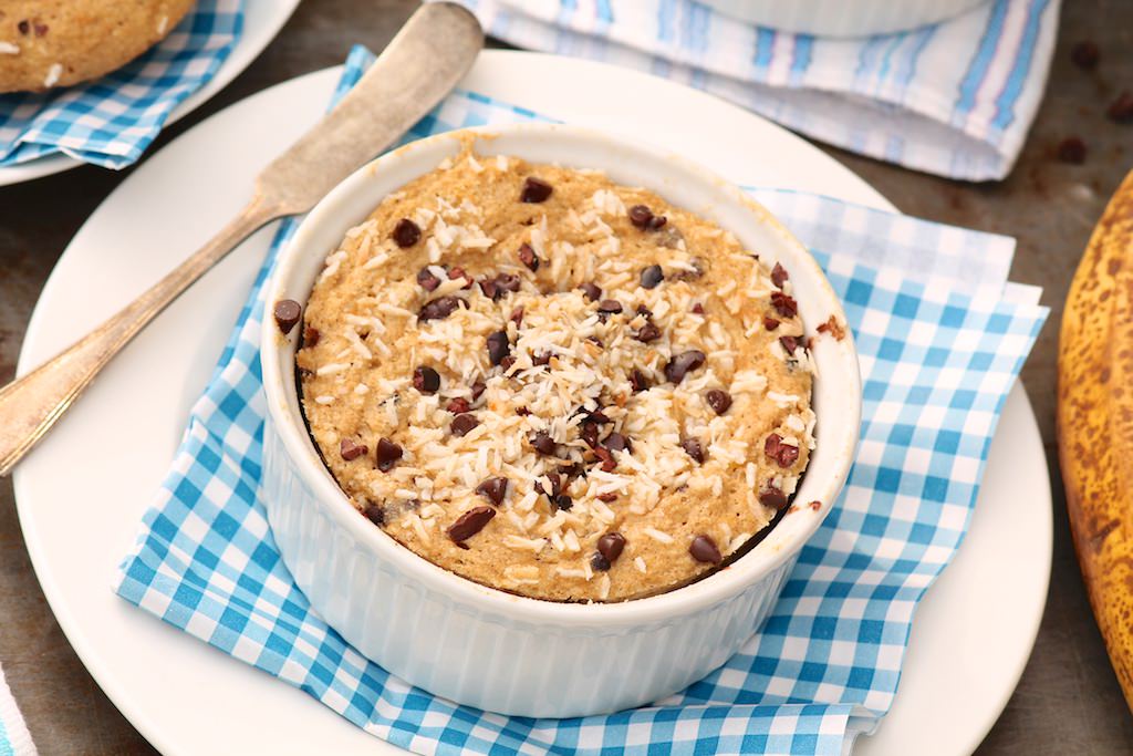 Coconut-Banana Bread Breakfast Cakes