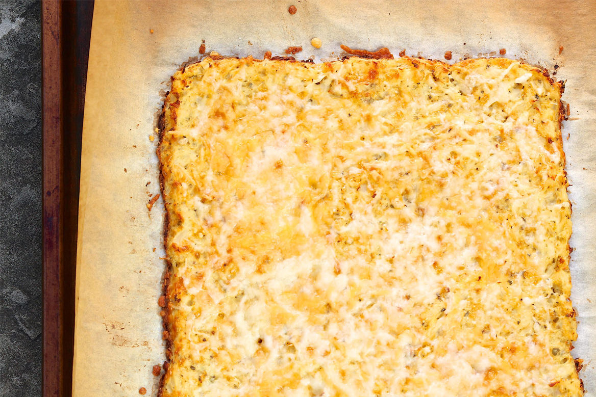 Cheesy Cauliflower Flatbread