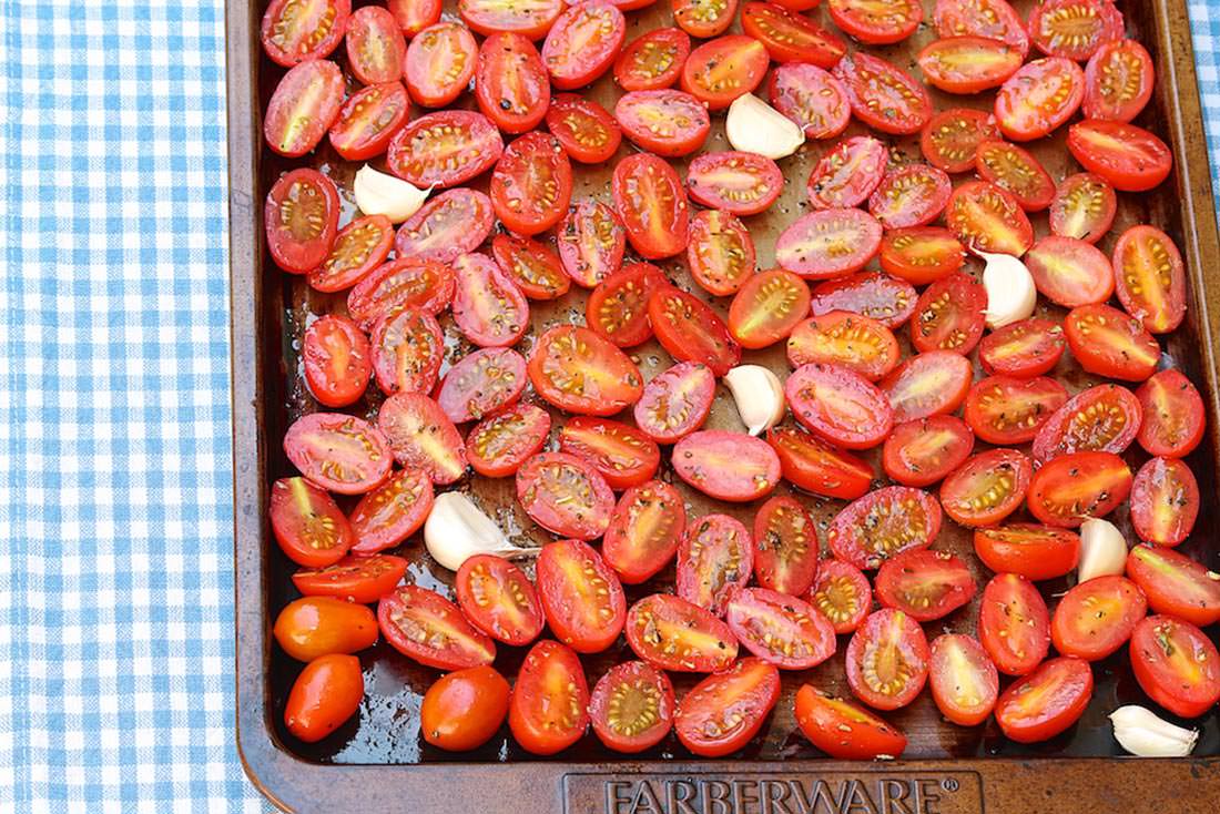 Slow Roasted Cherry or Grape Tomatoes