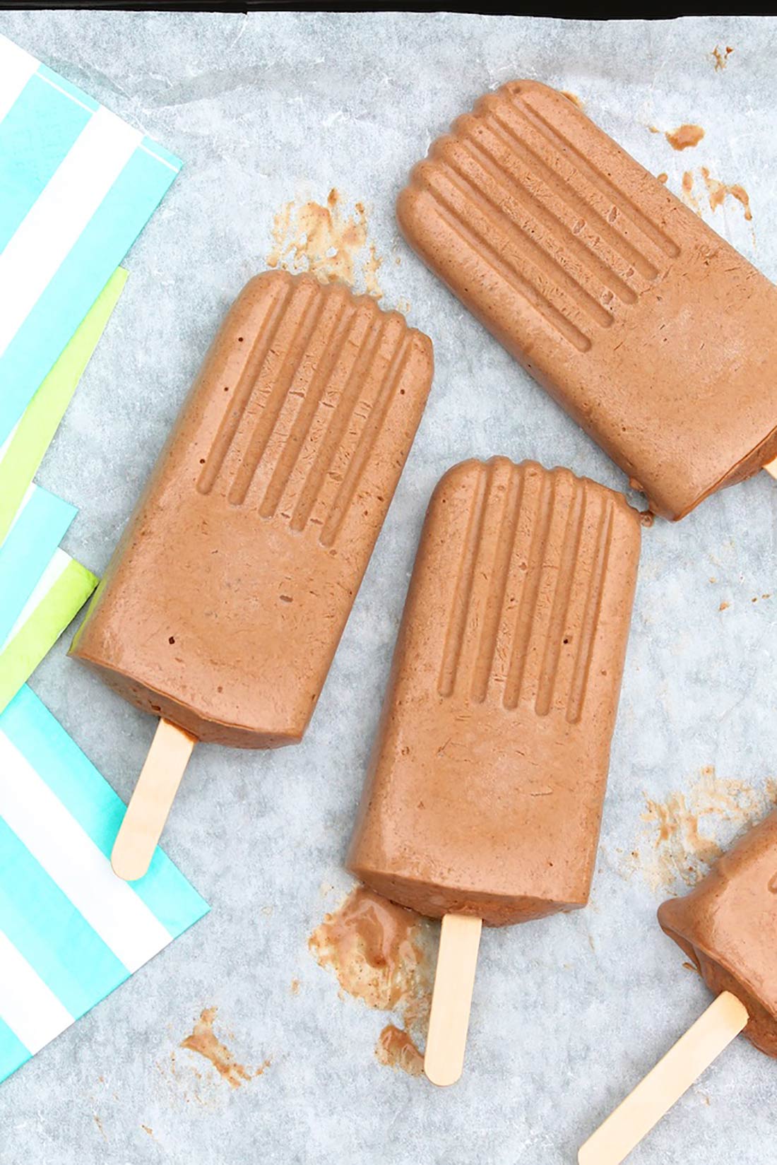Chocolate Hazelnut Popsicles
