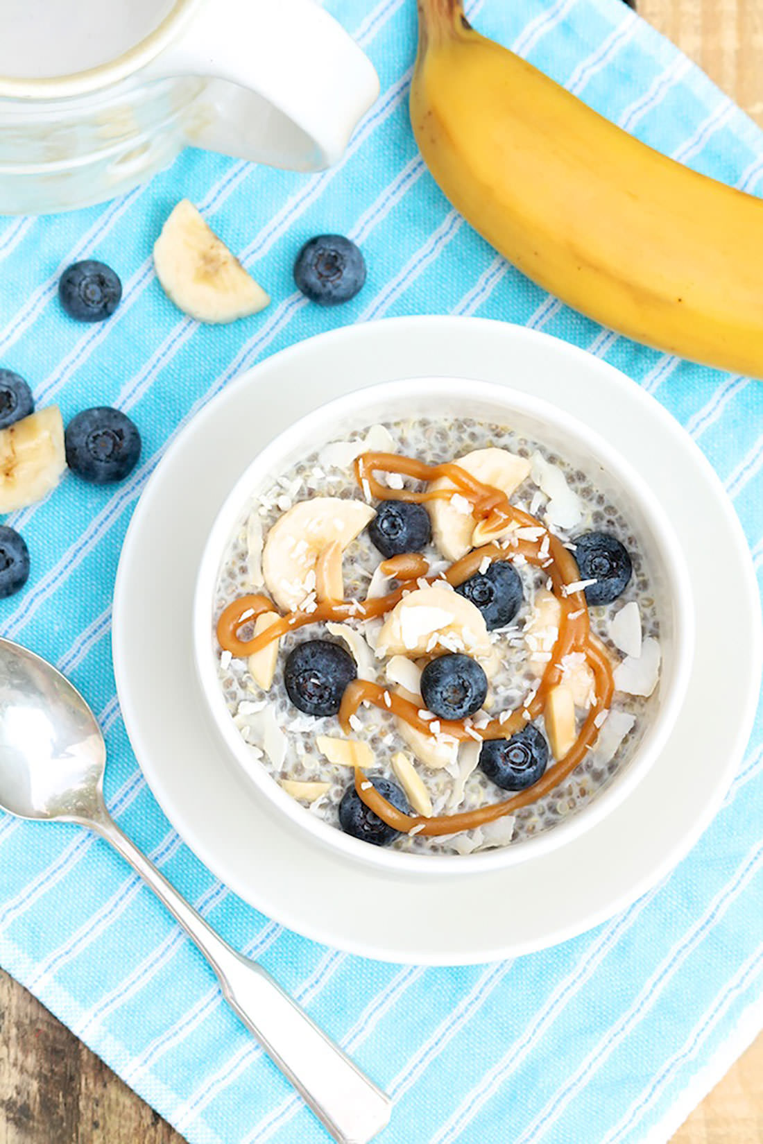 Honey Nut Quinoa Breakfast Bowl