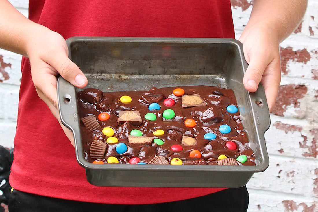 Candy Bag Brownies