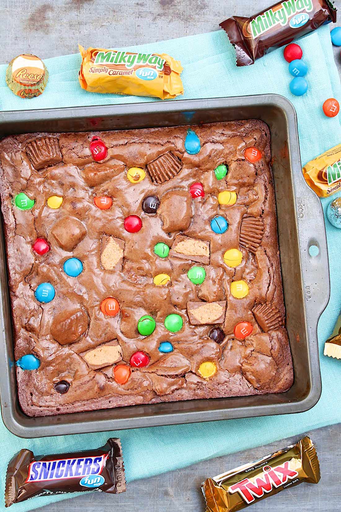 Candy Bag Brownies