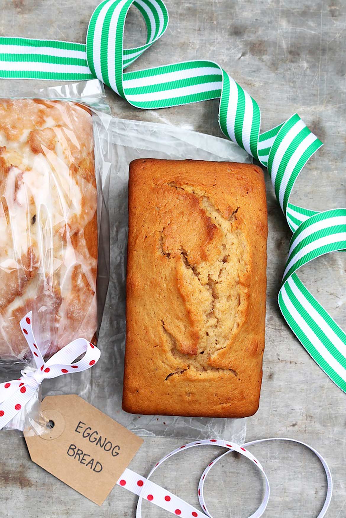 Eggnog Quick Bread