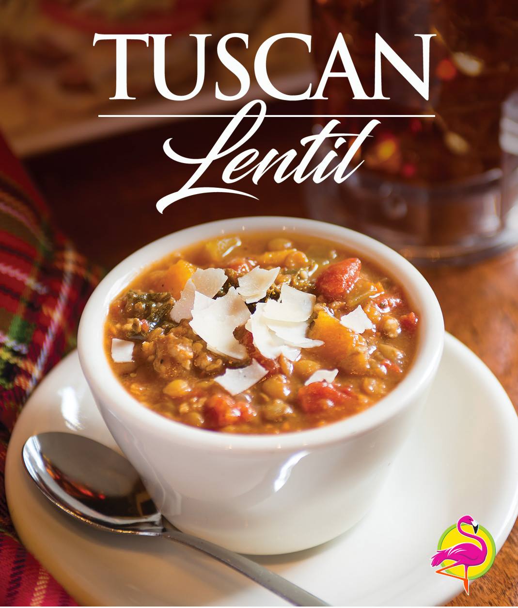 A hint of sausage supplies smoky, savory flavor in this one-pot soup, which is packed with plant-based protein, colorful veggies and satiating appeal. Wholesome comfort food at its best-and a customer favorite at a regional restaurant chain!