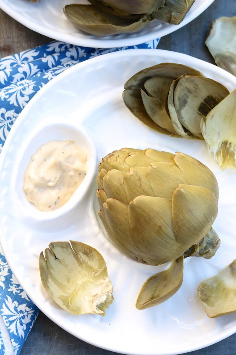 Easiest Steamed Artichokes The Fountain Avenue Kitchen