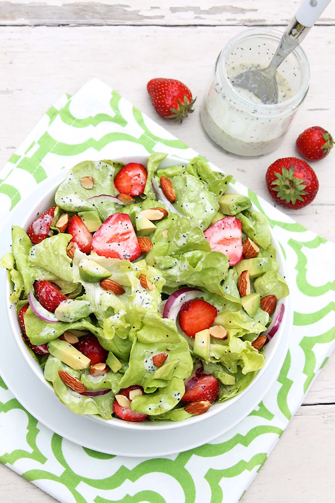 Strawberry Avocado Salad – The Fountain Avenue Kitchen