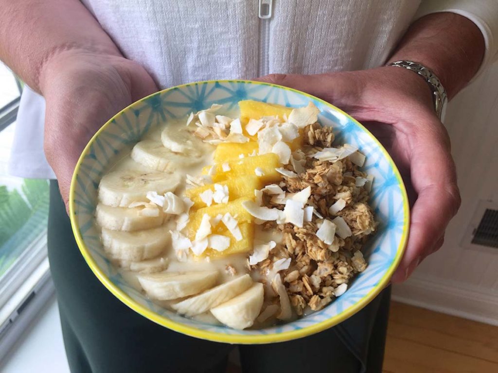 Piña Colada Smoothie Bowl The Fountain Avenue Kitchen