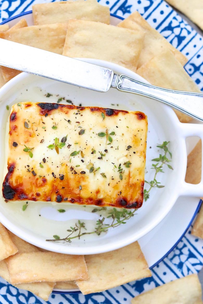 Roasted Feta with Honey The Fountain Avenue Kitchen