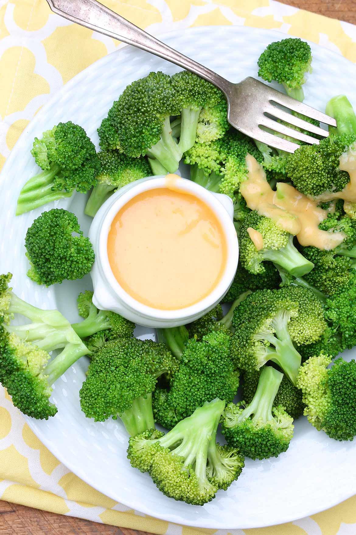 With just 4 ingredients, this smooth sauce is perfect for drizzling and dipping on so many things...or use it for a speedy mac and cheese!