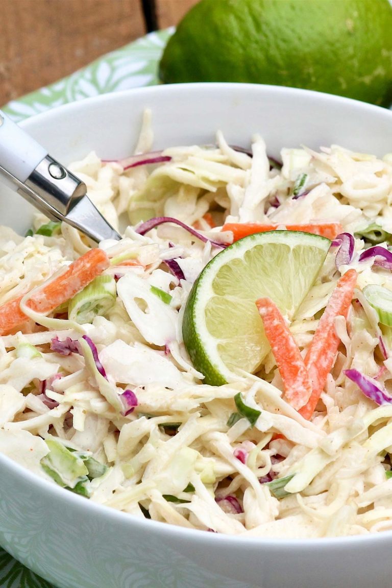 Cumin Lime Coleslaw The Fountain Avenue Kitchen