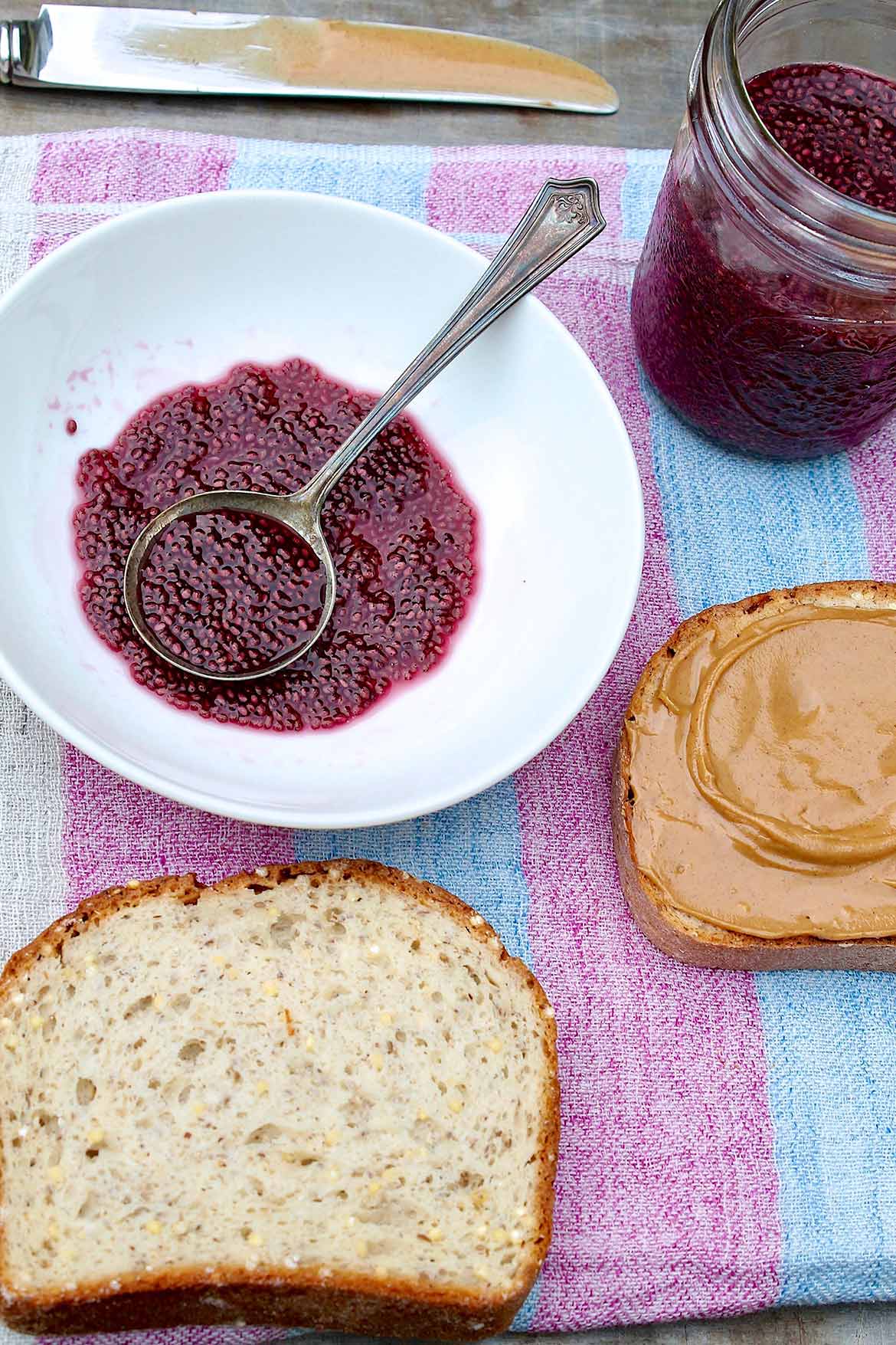 2-Ingredient No-Cook Chia Jam -- Two easy ingredients create a sugar- and syrup-free alternative to the ever-popular chia jam!