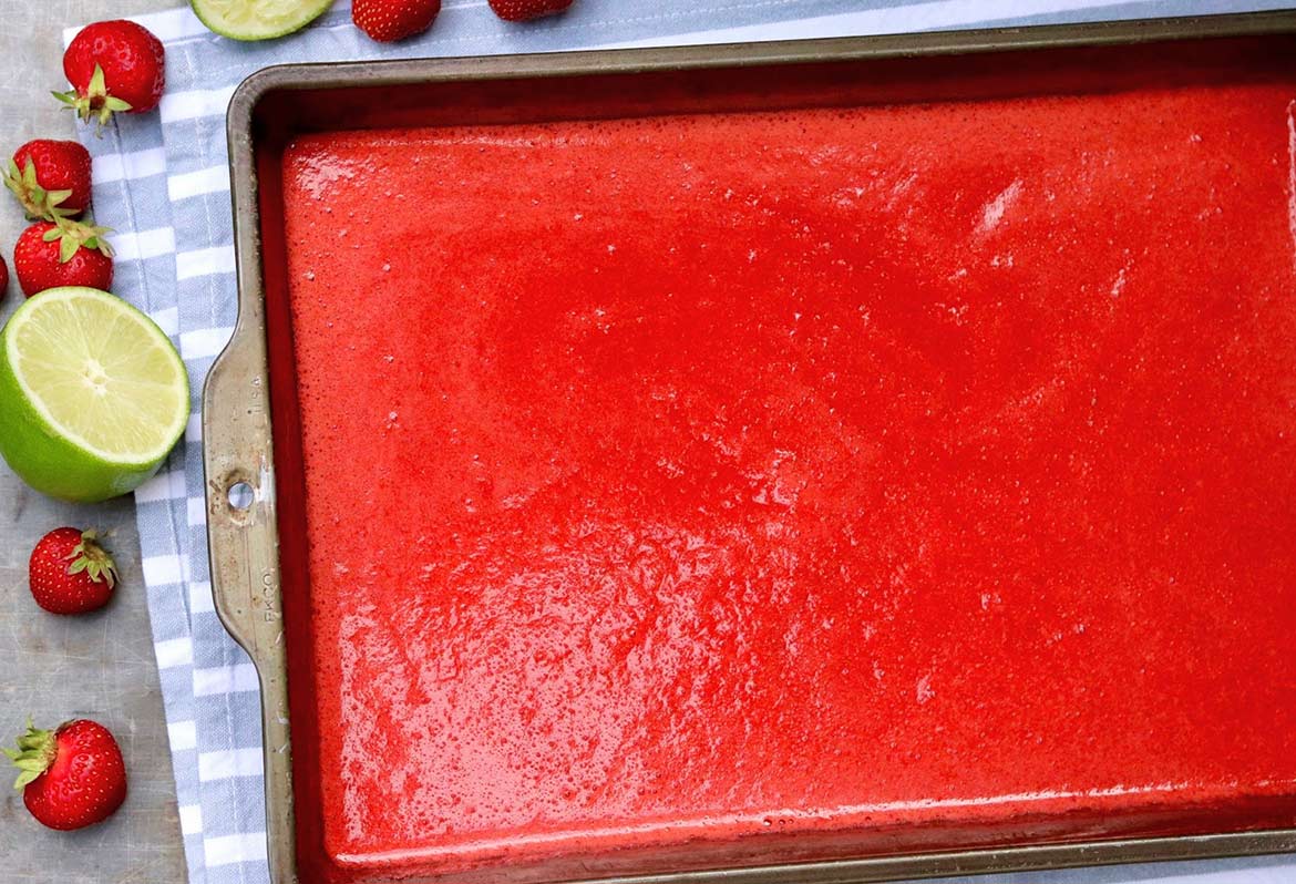 Sweet, melt-in-your-mouth granitas can be made with a variety of seasonal fruits for a refreshingly light dessert or snack all summer long. As the mixture freezes, simply use a fork to scrape the granita into flaky, sweet crystals and enjoy as is or in a homemade "gelati!"
