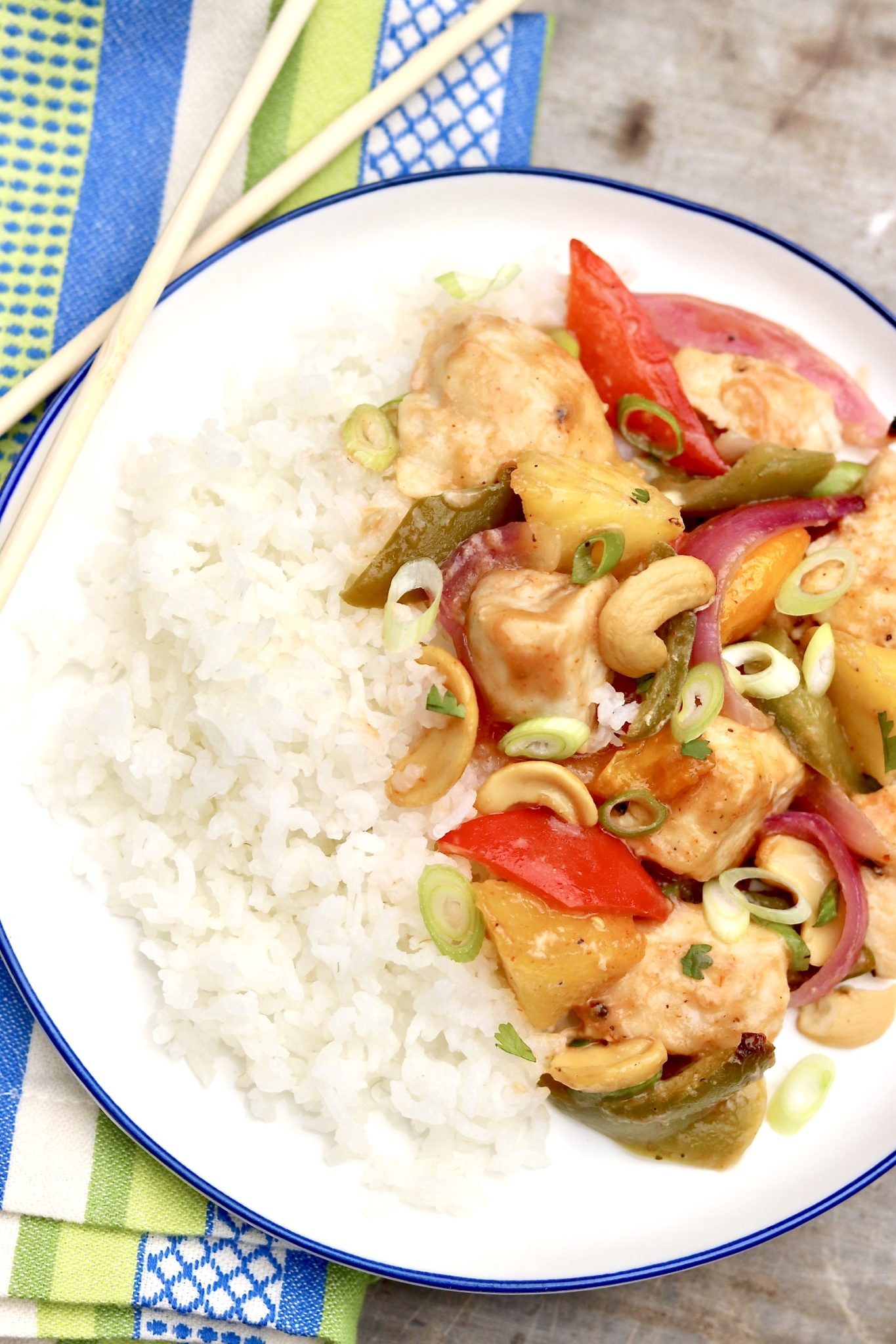 Sheet Pan Sweet & Sour Chicken ~ Sweet and spicy mingle with a hint of heat in this family-friendly sheet pan meal that’s worthy of a spot on the weekly dinner rotation. The prep-ahead sauce stores well and makes enough for a second meal another night.