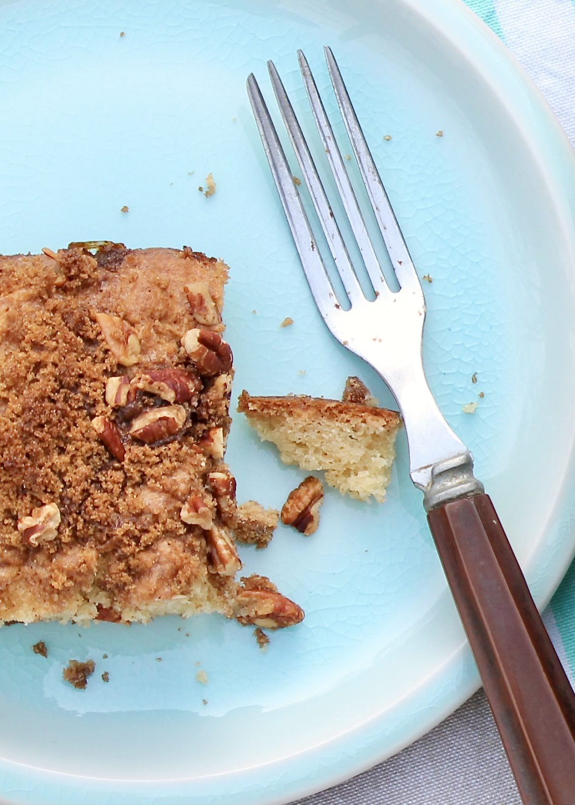 Overnight Cinnamon Pecan Coffee Cake The Fountain Avenue Kitchen