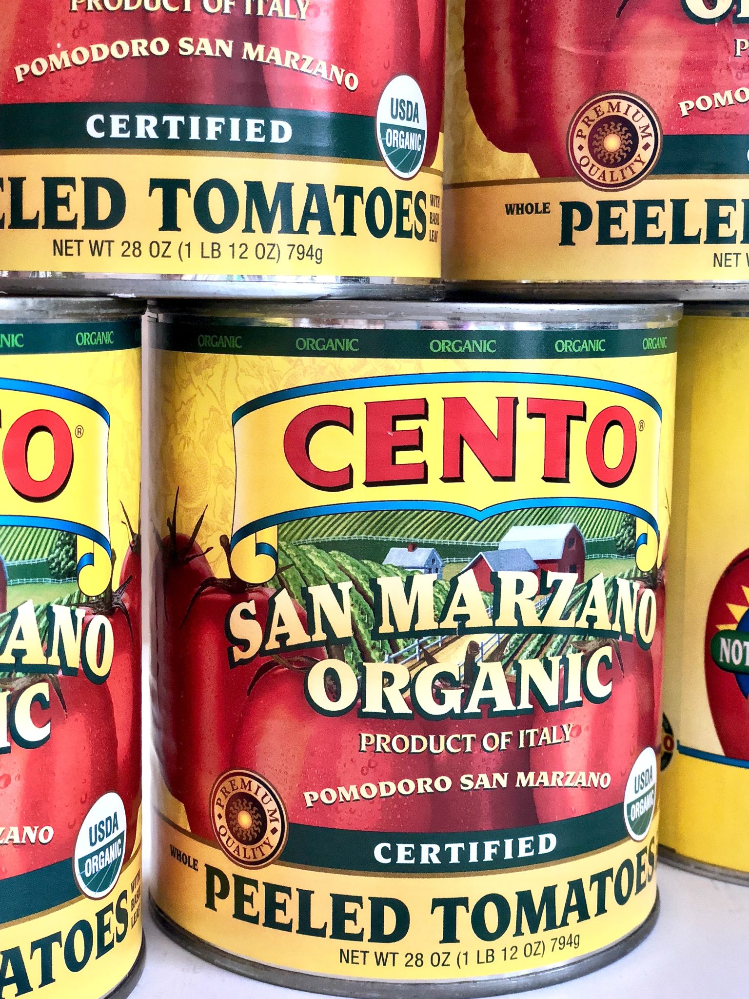 San Marzano tomatoes for Quick Classic Marinara Sauce