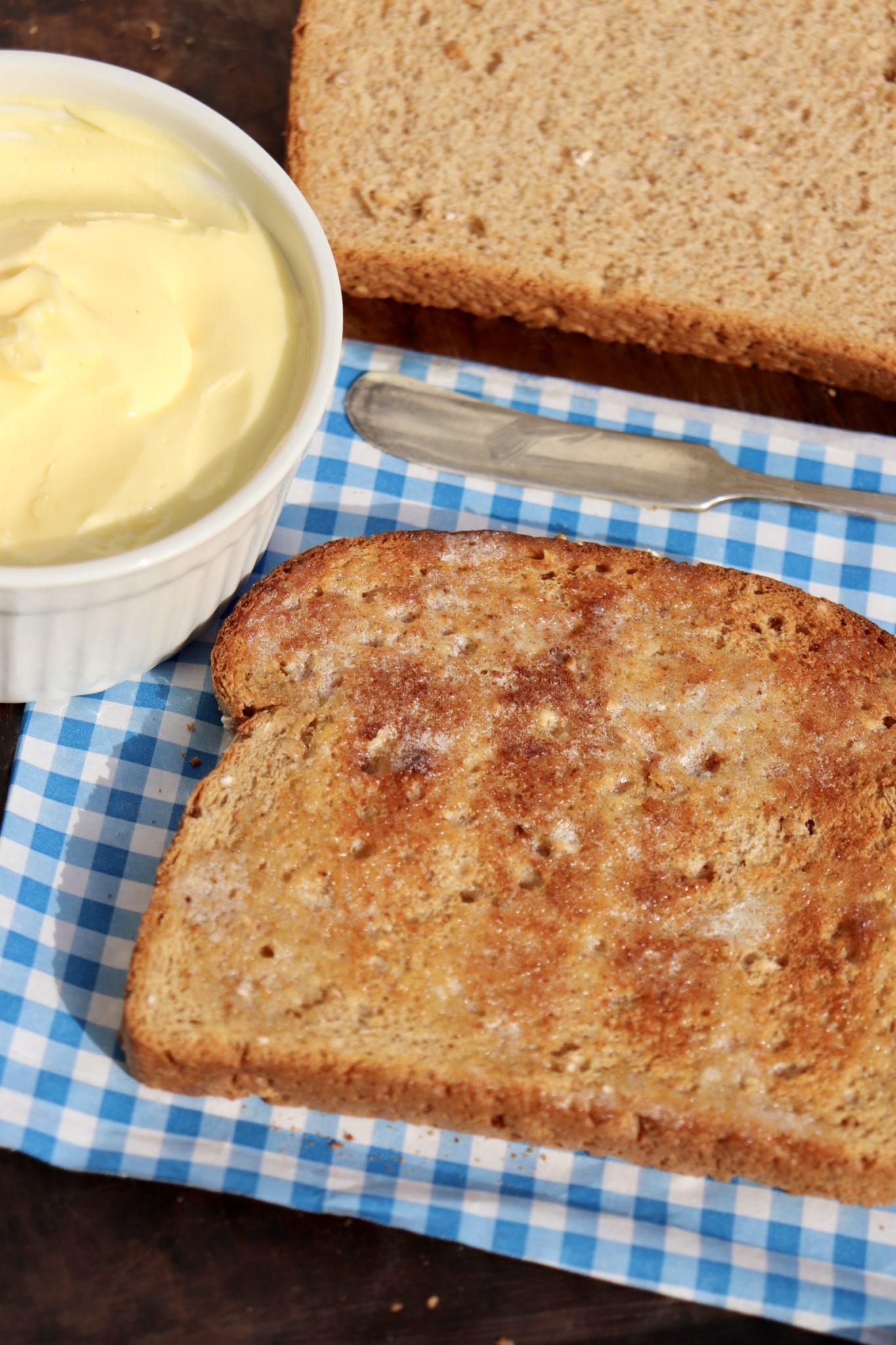 Healthier Spreadable Butter-Soft, spreadable butter is easy to make, and thanks to a healthy dose of Omega-3s, so much healthier, too