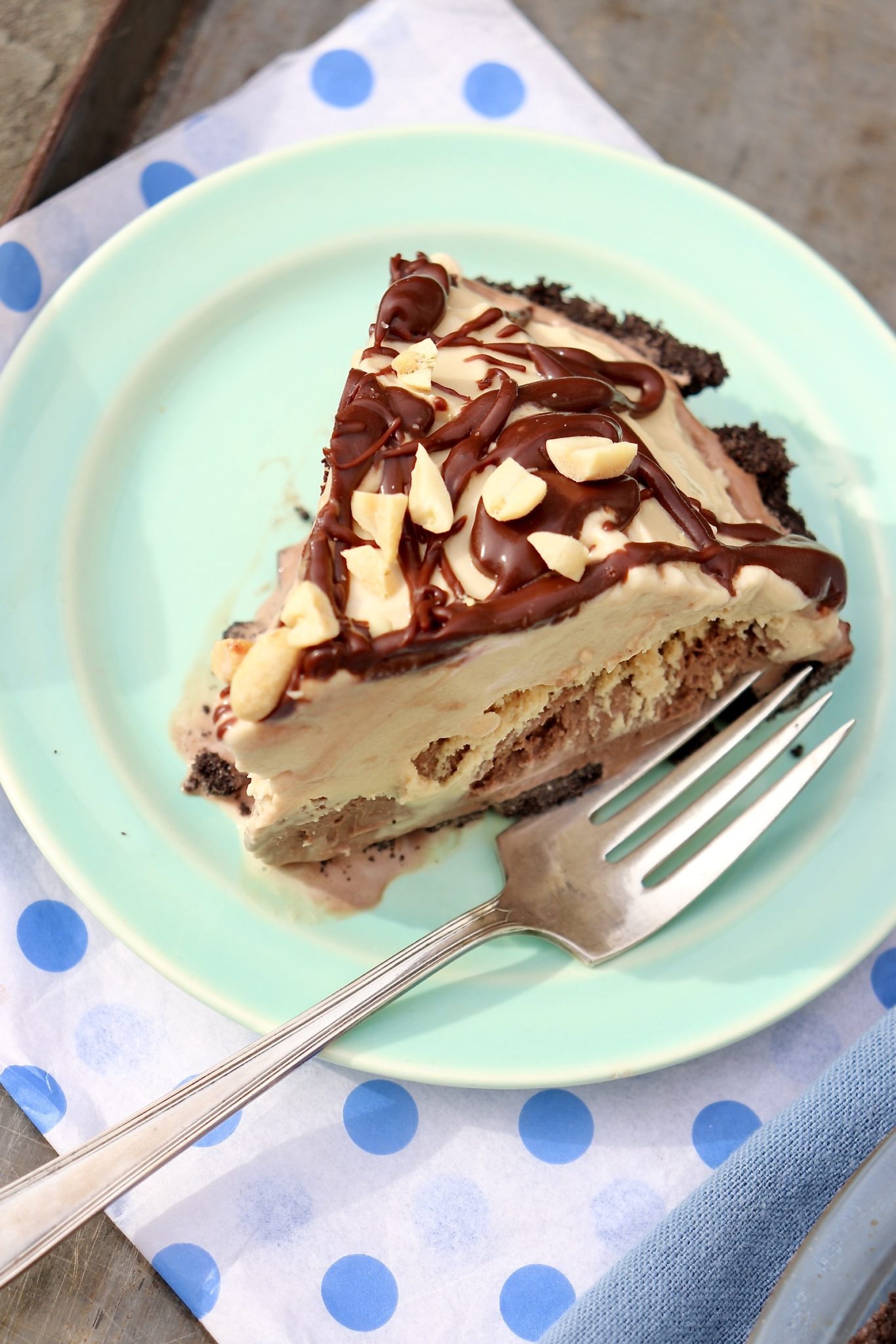 Easy Mud Pie-A true winner! The quick homemade crust adds something special (and allows for a gluten-free option) but a store-bought cookie crust works well, too