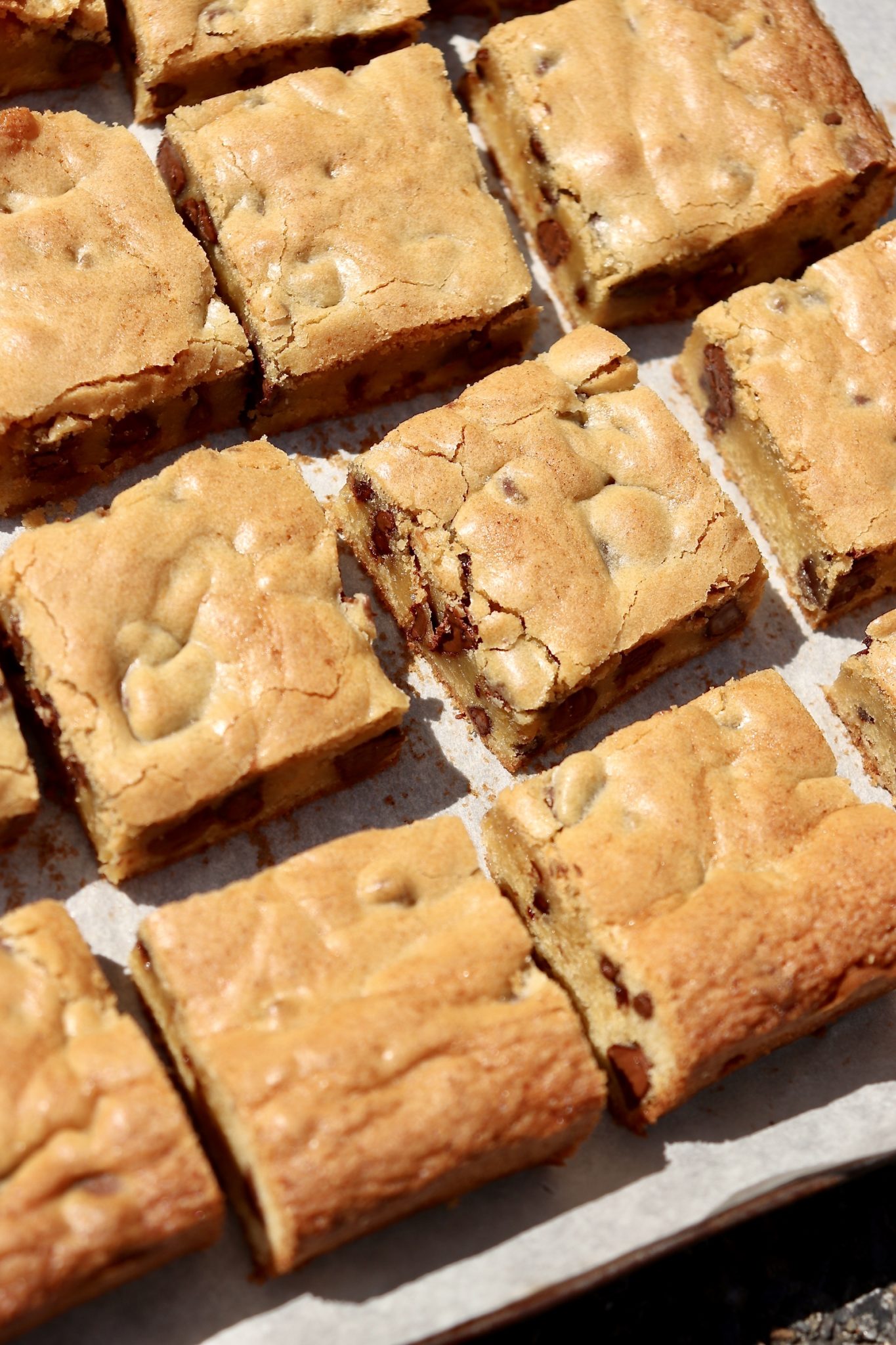 Congo Bars = the ultimate blondie! Perfectly chewy and so much easier to make than a batch of cookies, this foolproof recipe is a childhood favorite that has stood the test of time.