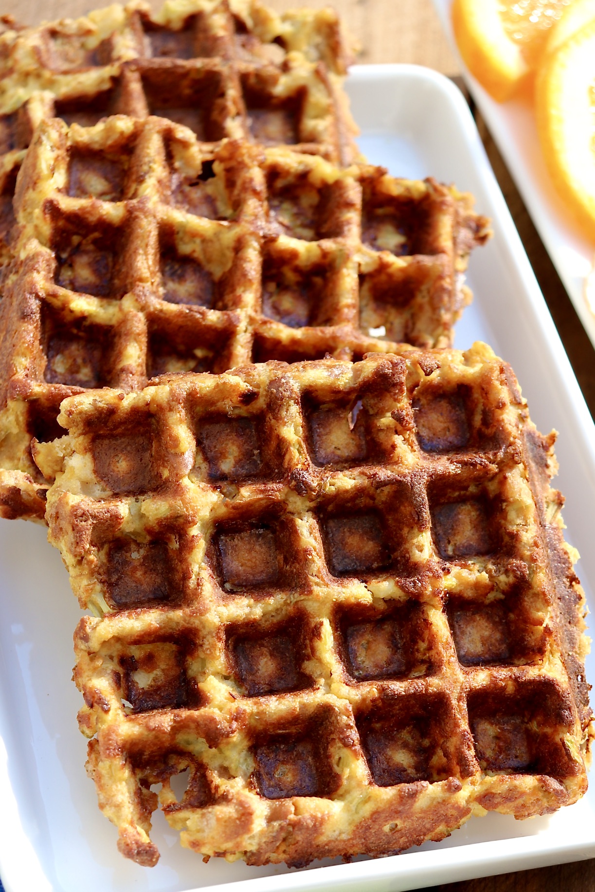 A quick way to make a fun meal out of leftover stuffing. Top with leftover turkey and gravy, a fried egg, cranberry sauce or whatever sounds good to you!