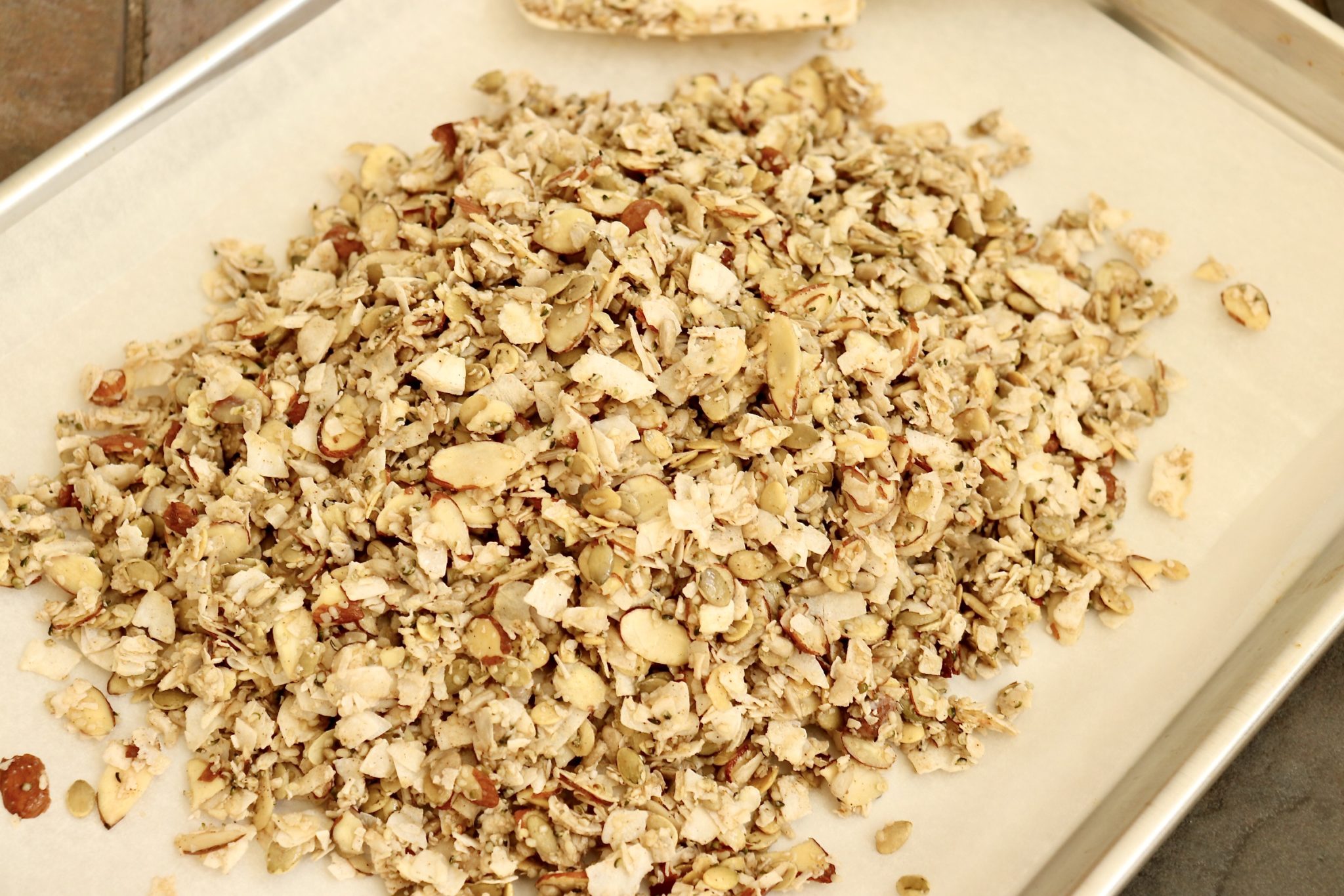 Grain-free granola offers the perfect balance of chewy and crunchy with appealing sweetness and spice. (Plus it's not sticky like many Paleo granolas!)