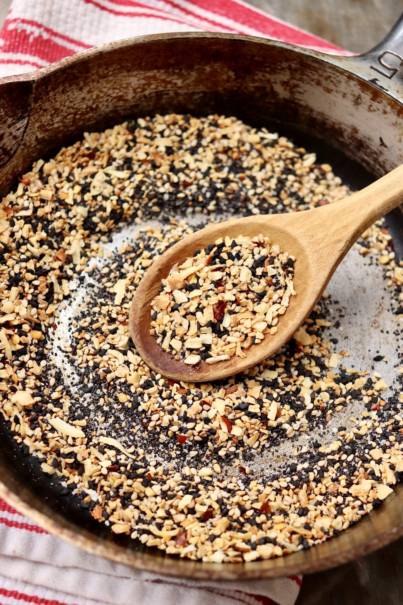 Add delicious crunch, flavor and health appeal to a long list of everyday foods with a quick sprinkle of this toasty, seedy, easy-to-make mix